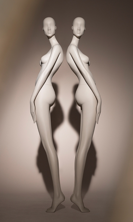 Elegant mannequins – Muse collection Hans Boodt Mannequins