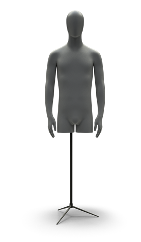 T-3_4-M1900-Z (1) Torso mannequins – Torsos mannequins Hans Boodt Mannequins